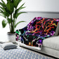 Hans van der Meer - Trippy Infinity Patterns Sherpa Blanket