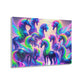 Neon Unicorns Dreamscape NEON Unocrons Art 1/4" Glossy Acrylic Art