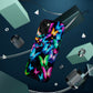 "Neon Butterfly Luridrainbow". Neon Butterflies Premium Art Magsafe Magnet Tough IPhone 13 14 15 Pro Plus Max and Mini in Matte and Glossy Phone cases