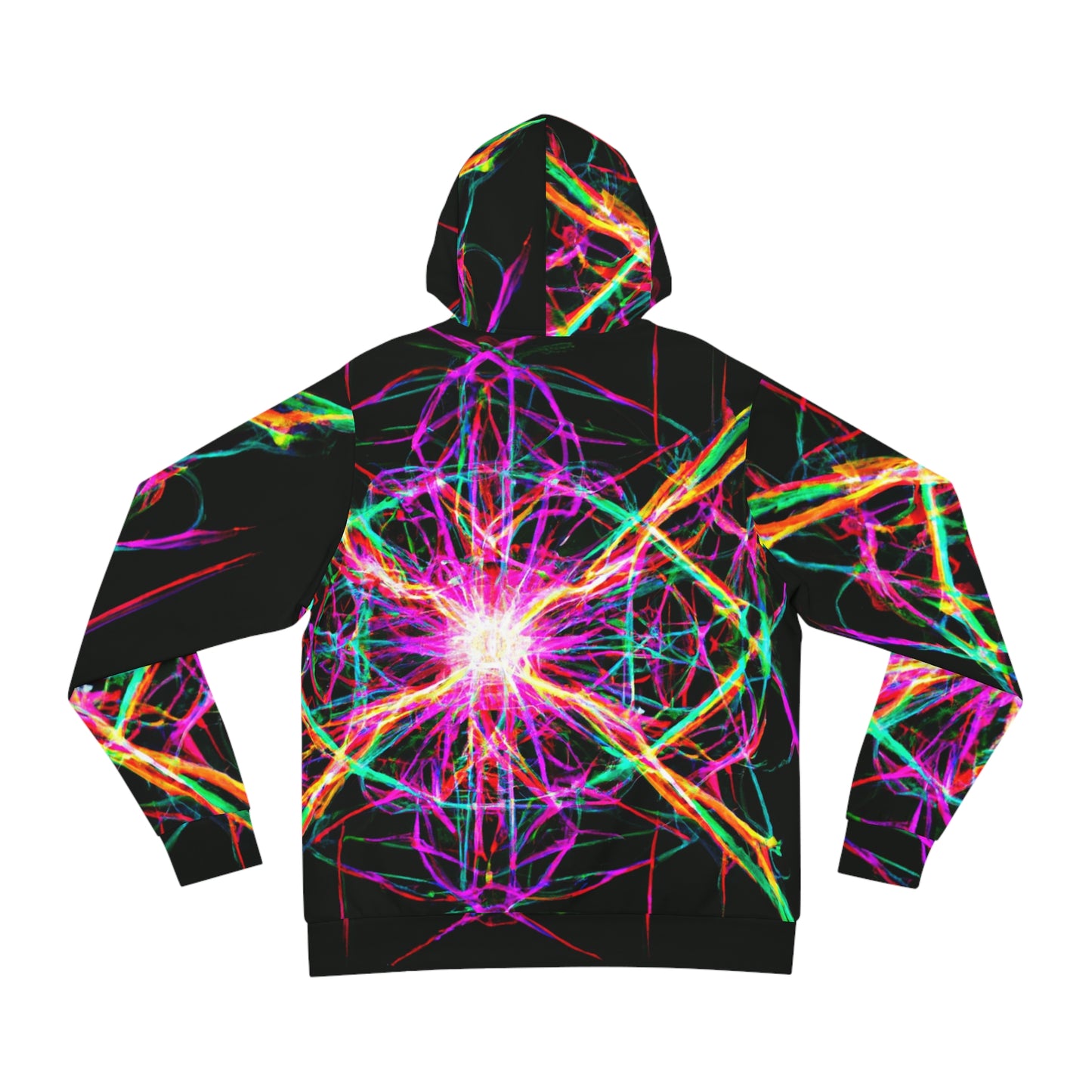 "Eternal Oscillations" -Trippy Infinity Patterns AOP Hoodie