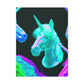 Neon Unicorn Palooza NEON Unicorns Art Canvas
