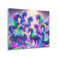 Neon Unicorns Dreamscape NEON Unocrons Art 1/4" Glossy Acrylic Art