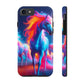 "Neon Dreamscapes: A Pride of Unicorns" NEON Unicorns Tough Phone Case