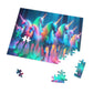 NeonUniClan. - Neon Unicorns Puzzle 30, 110, 252, and 1000 Pieces