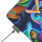 Neon Nightwatch NEON Owls Art LED Mousepad