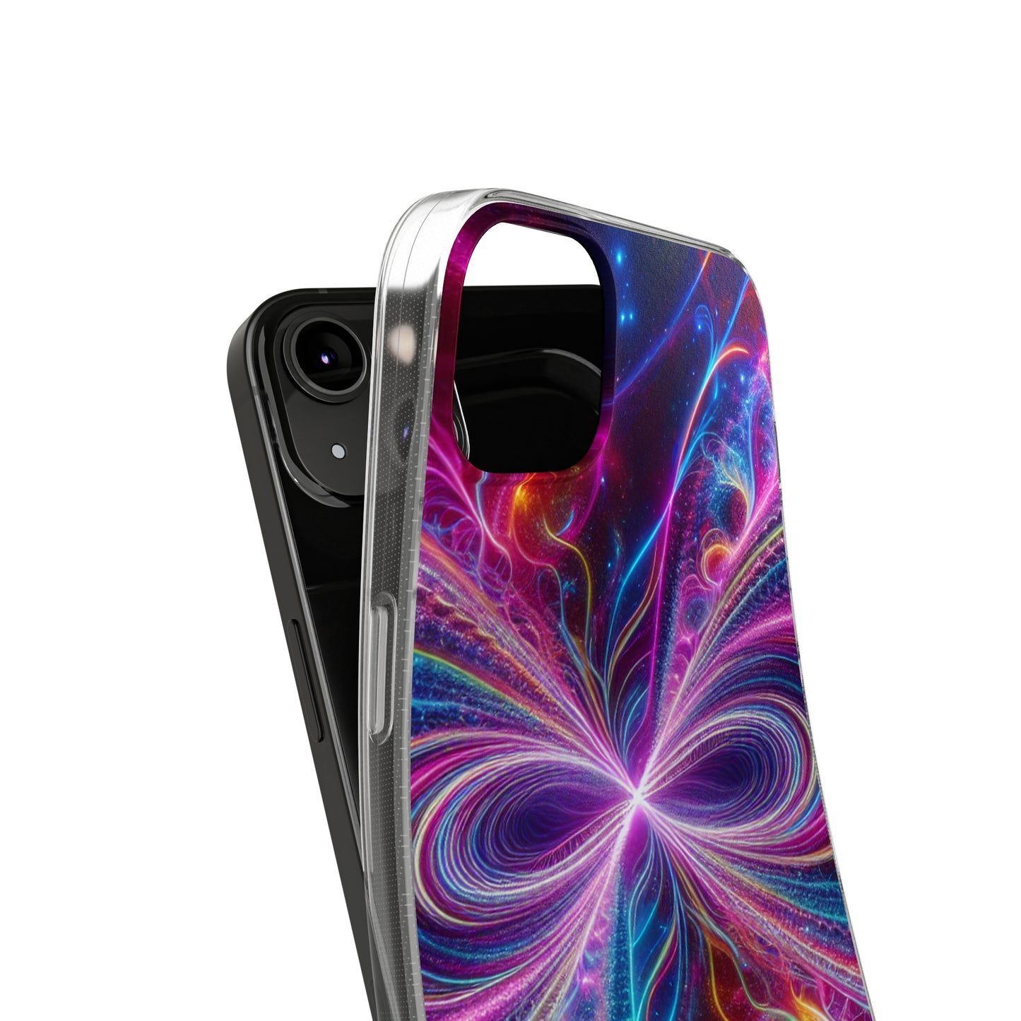 Neon Infinity Dreams Infinity Patterns Art Polycarbonate Phone Case