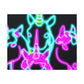 Neon Unicorns Galore! NEON Unicorns Art Canvas