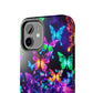 "Vibrance in Flight" NEON Butterflies Tough Phone Case
