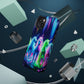 Neon Unicorn Pods. Neon Unicorns Premium Art Magsafe Magnet Tough IPhone 13 14 15 Pro Plus Max and Mini in Matte and Glossy Phone cases