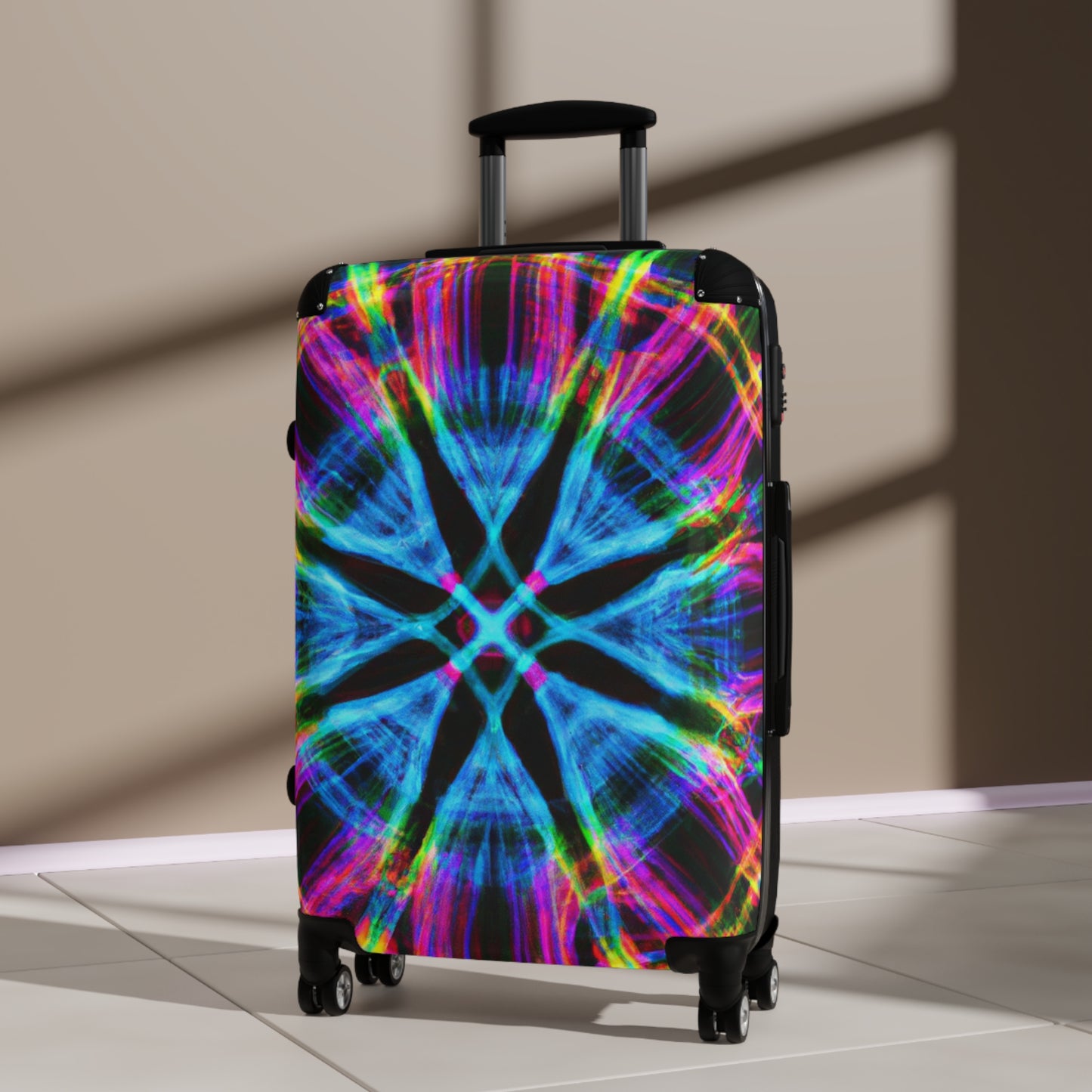 Giovanni della Garza - Trippy Infinity Patterns Suitcase