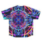 Neon Spectrum Infinity Splatter. Trippy Infinity Patterns Mens Jersey