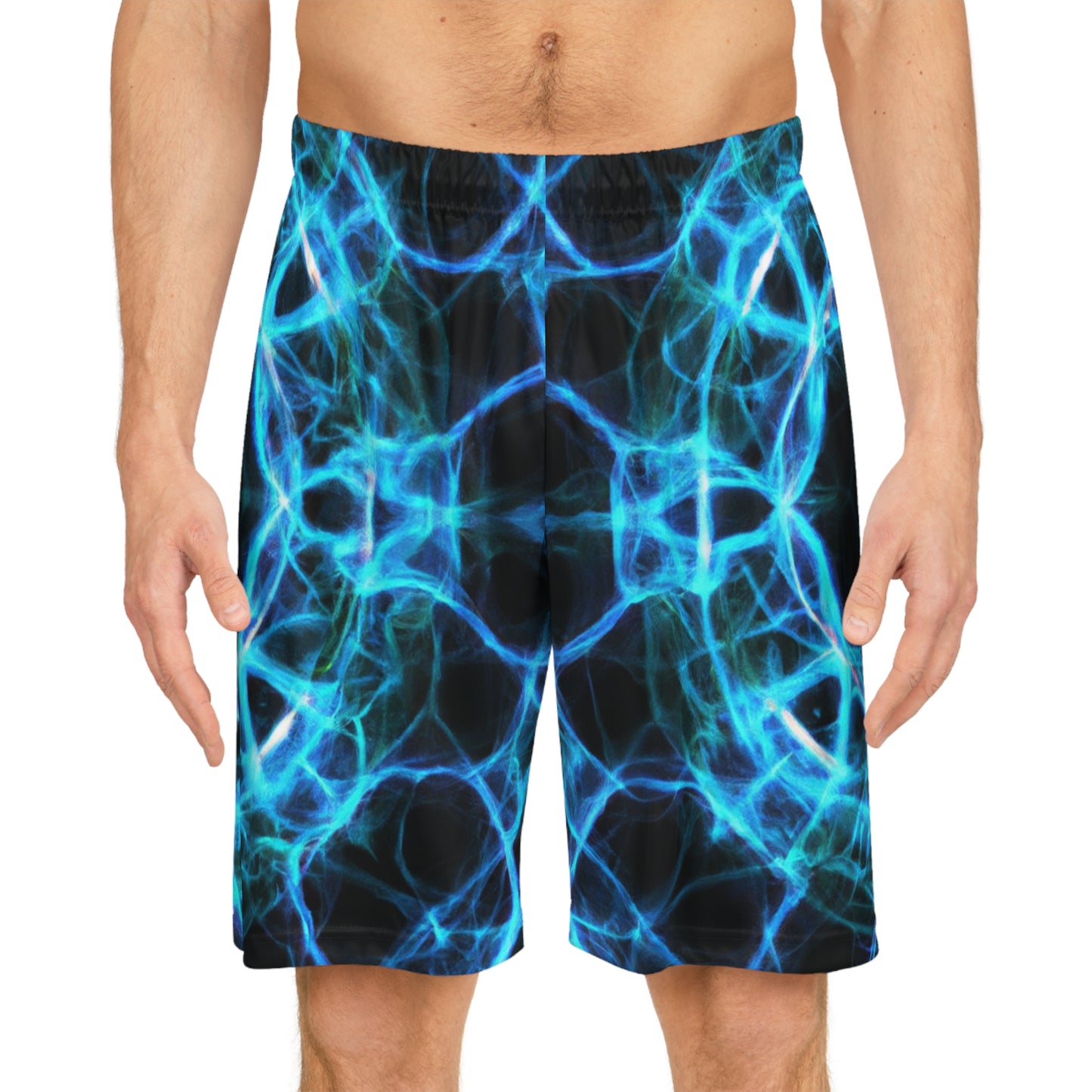 Pietro di Cresci - Trippy Infinity Patterns Rave Shorts