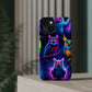 Neon Owlfection. Neon Owls Premium Art Magsafe Magnet Tough IPhone 13 14 15 Pro Plus Max and Mini in Matte and Glossy Phone cases