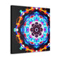 Vivid Vortex Immersion Trippy Infinity Patterns Art Canvas