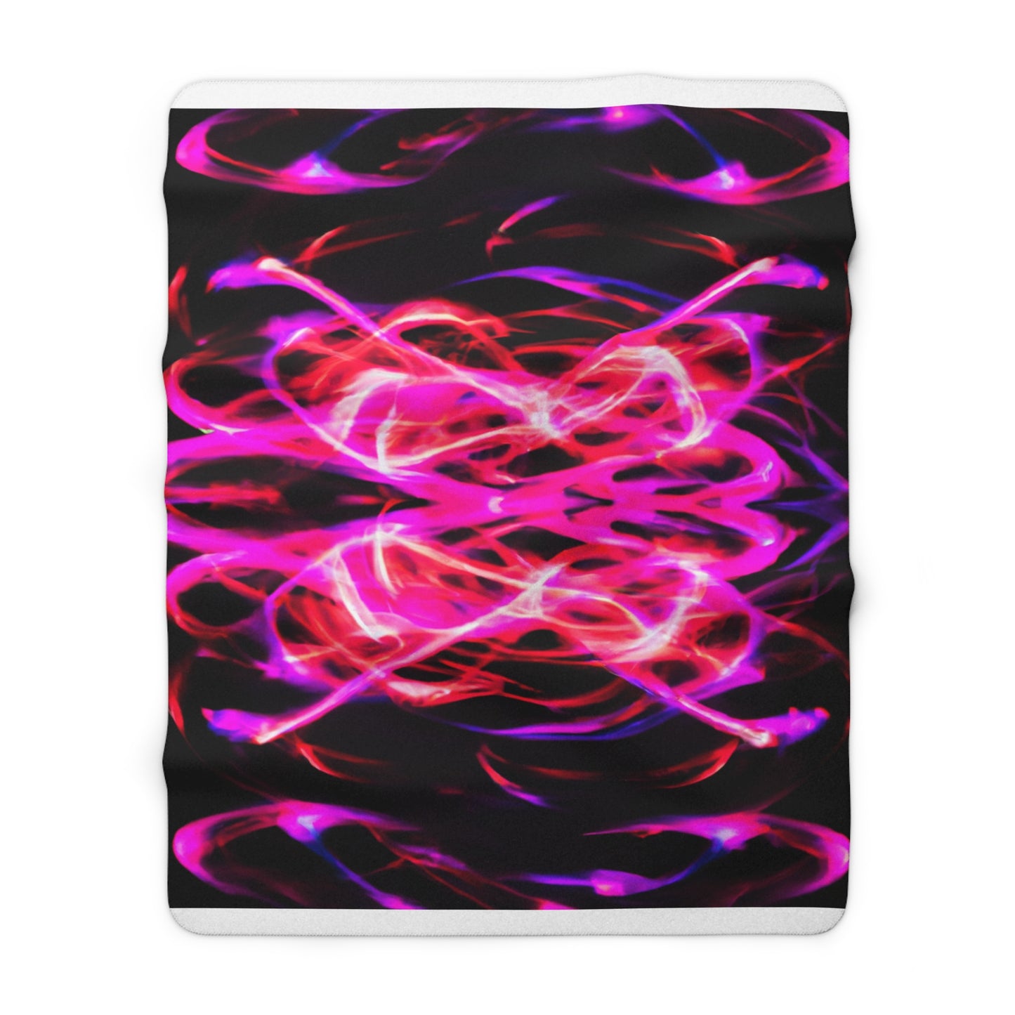 Hans van Heyde - Trippy Infinity Patterns Sherpa Blanket