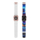 Neon Spectacle of Owls. - NEON Owls Iwatch Band