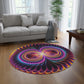 Eternal Tranquil Luminescence Infinity Patterns Round Rug