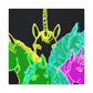 Neon Magicode Unicorns NEON Unicorns Art Canvas