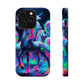 Neon Unicorn Prism. Neon Unicorns Premium Art Magsafe Magnet Tough IPhone 13 14 15 Pro Plus Max and Mini in Matte and Glossy Phone cases