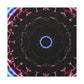 Vortex of Vibrancy Trippy Infinity Patterns Art Canvas