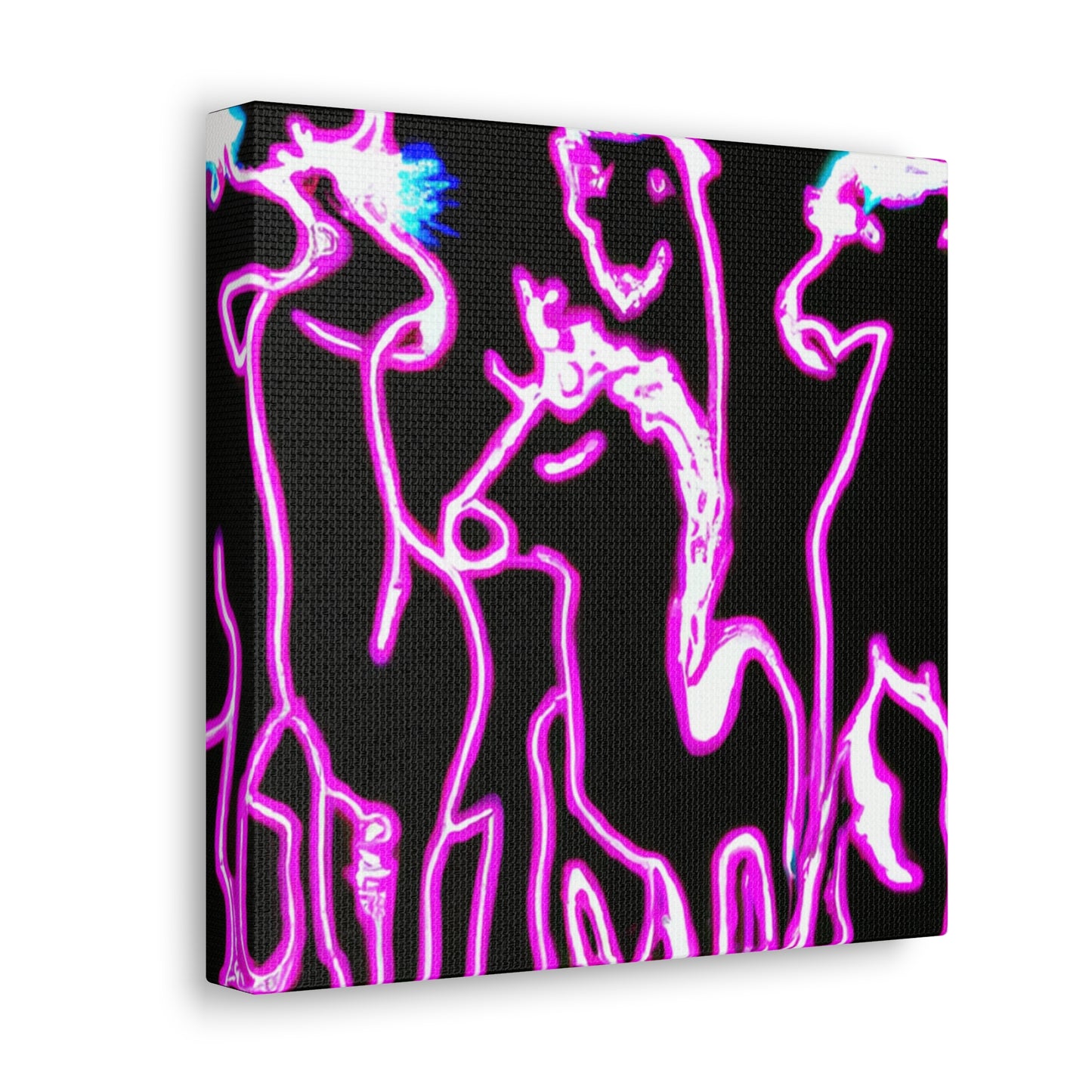 NeoNirvana. NEON Unicorns Art Canvas