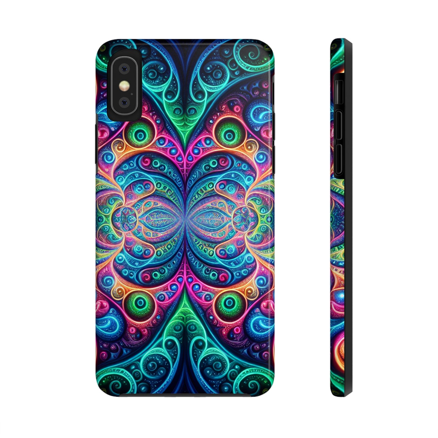 Dreamscape Eon Flow. Trippy Infinity Patterns Tough Phone Case Iphone 7 8 9 10 11 12 13 14 Pro Max Mini Plus XR XS SE