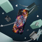 Cosmic Chromatic Mirage. Neon Trippy Infinity Patterns Premium Art Magsafe Magnet Tough IPhone 13 14 15 Pro Plus Max and Mini in Matte and Glossy Phone cases