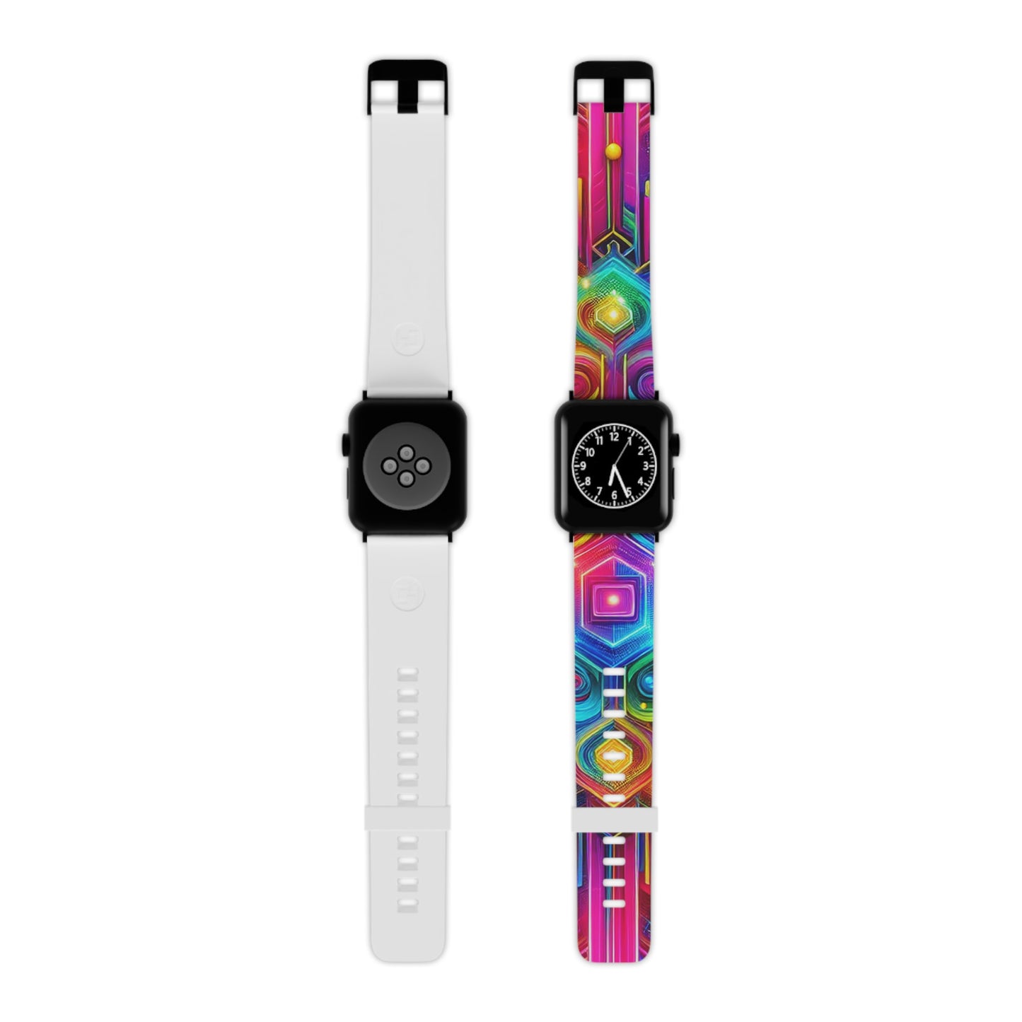 Overload of the Senses - Trippy Infinity Patterns Iwatch Band
