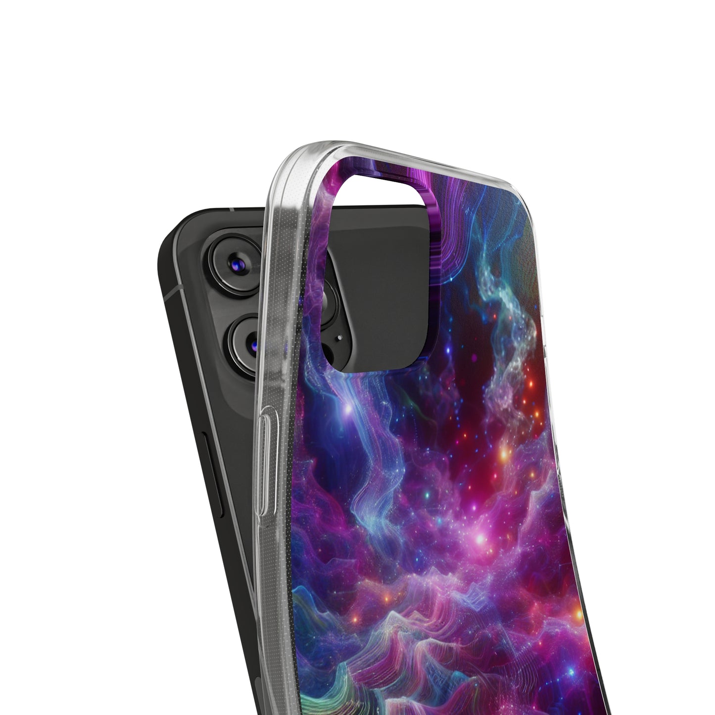 Neon Infinity Swirlz Infinity Patterns Art Polycarbonate Phone Case