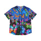 "Electric Flutter" Neon Butterflies Womans Jersey