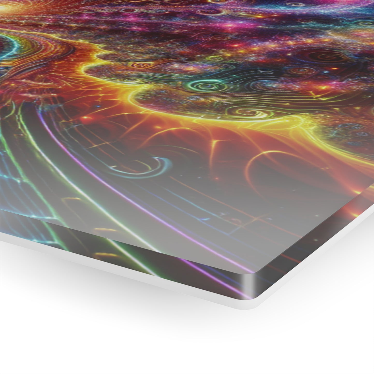 Interstellar Illuminexion Trippy infinity Pattern 1/4" Glossy Acrylic Art