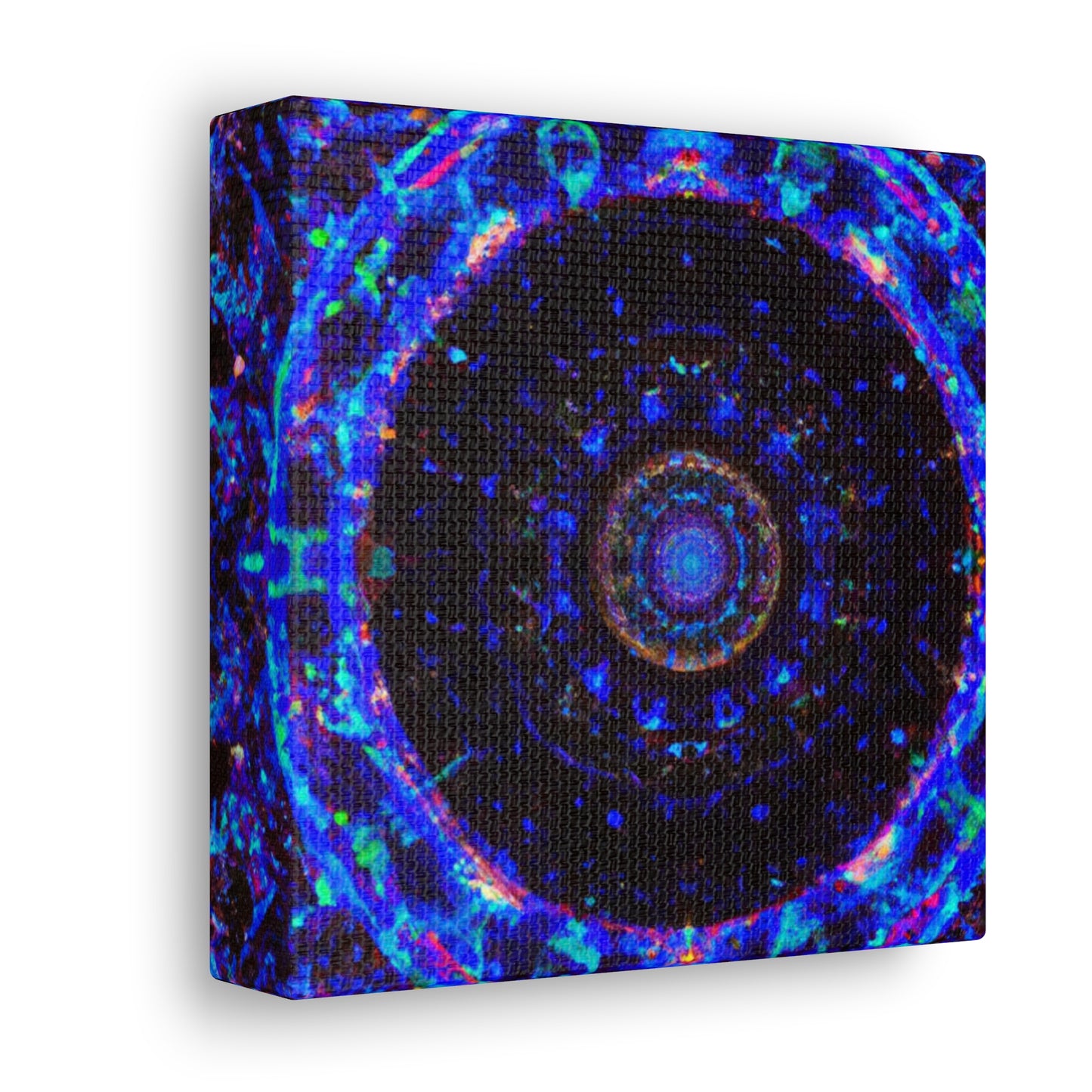 Cosmic Kaleidoscope Visions Trippy Infinity Patterns Art Canvas