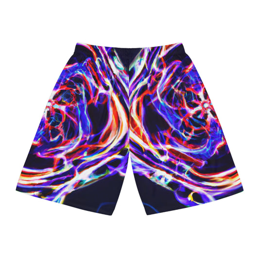 Niccolo di Assisi - Trippy Infinity Patterns Rave Shorts