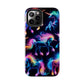 'Neon Mirage of Unicorns' NEON Unicorns Tough Phone Case