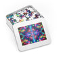 Neon InfiniDrop. - Neon Trippy Infinity Patterns Puzzle 30, 110, 252, and 1000 Pieces