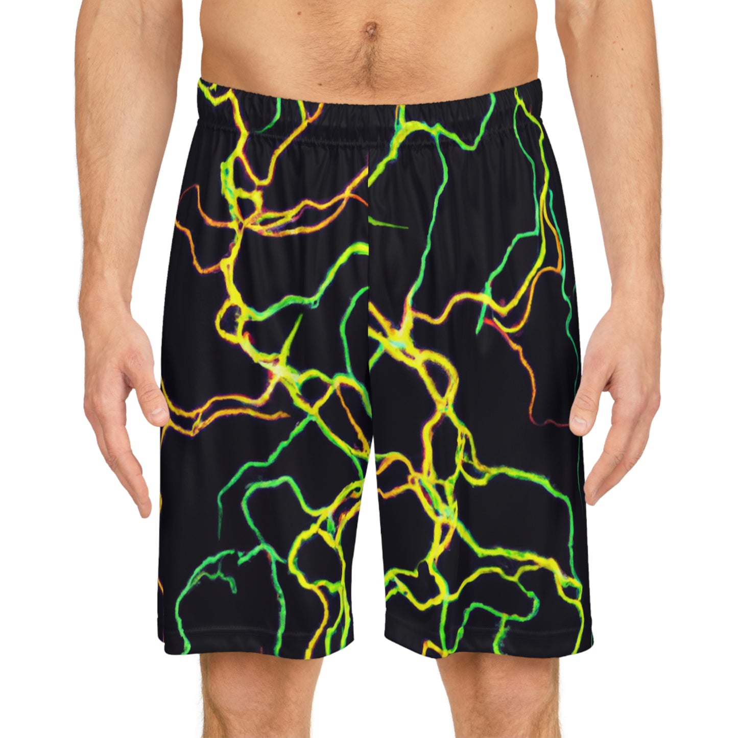 Giorgio da Venezia - Trippy Infinity Patterns Rave Shorts