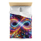 Giovanni Zocchi - Trippy Infinty Patterns Microfiber Duvet Cover