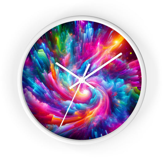 Ercole di Chiaravalle - Trippy Infinity Patterns Wall Clock
