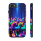 Vivid Unicorn Pack NEON Unicorns Tough Phone Case Iphone 7 8 9 10 11 12 13 14 Pro Max Mini Plus XR XS SE