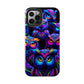 Neon Owl Congregation. NEON Owls Tough Phone Case