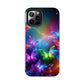 "Glow of the Luminous Butterflies" NEON Butterflies Tough Phone Case