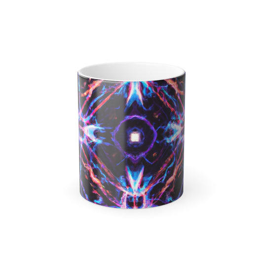 Giovanni di Bartolommeo Trippy Infinity Patterns  11oz Color Morphing Mug