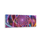 Infinite Glitter Galaxy. Trippy infity Pattern 1/4" Glossy Acrylic Art