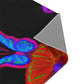 Neon Splendour. Butterflies & Mushrooms Area Rug