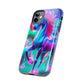 "Rainbow Dreams in Neon" NEON Unicorns Tough Phone Case