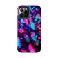 Neon Moth Flutter. NEON Butterflies Tough Phone Case