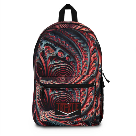 Ludovico Bellario - Trippy Infinity Patterns Backpack