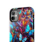 "Illuminated Flight" NEON Butterflies Tough Phone Case