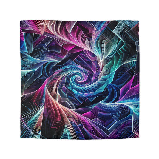 Giovanni da Verona - Trippy Infinty Patterns Microfiber Duvet Cover