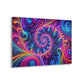 "Infinite Vibrance" Trippy infity Pattern 1/4" Glossy Acrylic Art